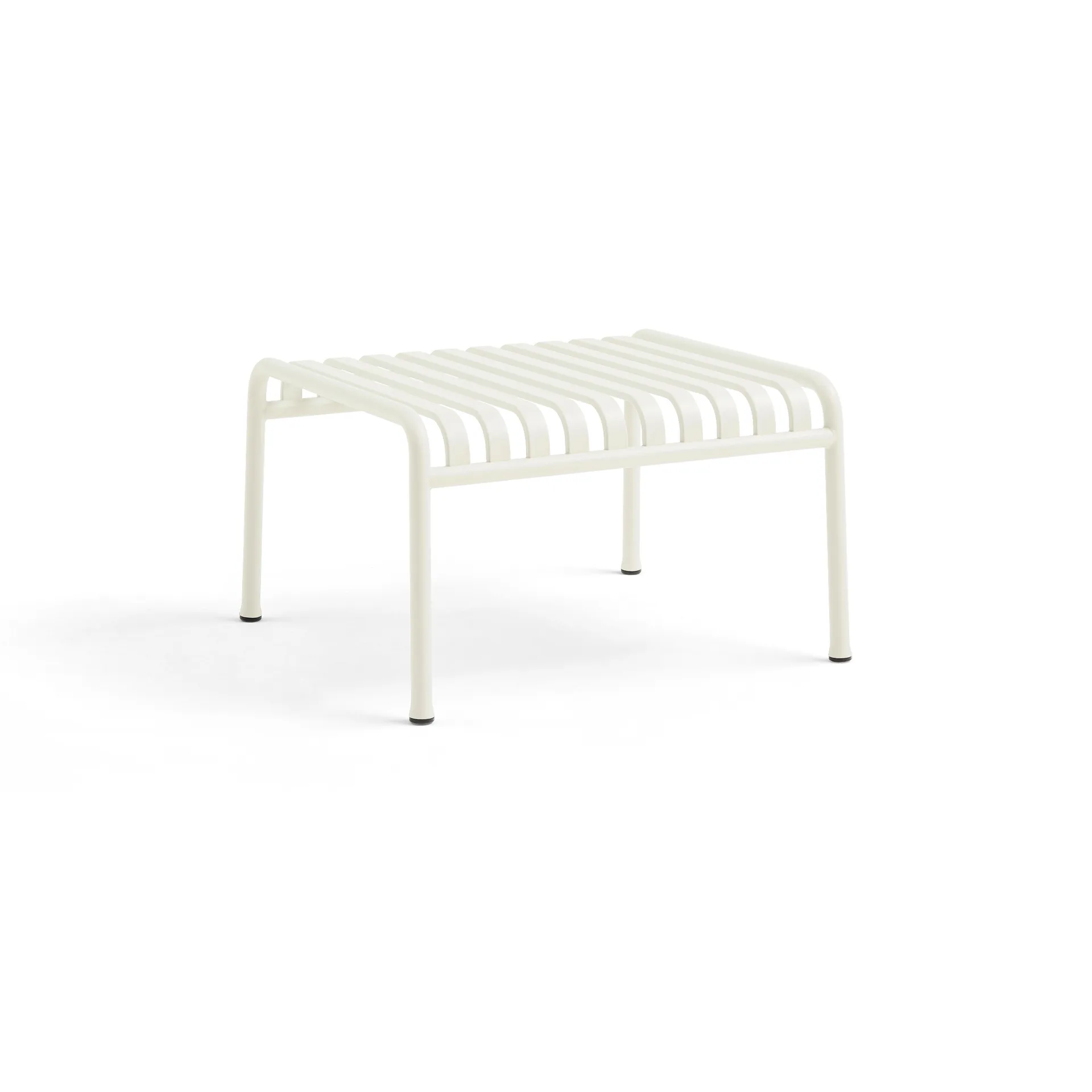 Palissade Ottoman voetenbank, Cream white HAY