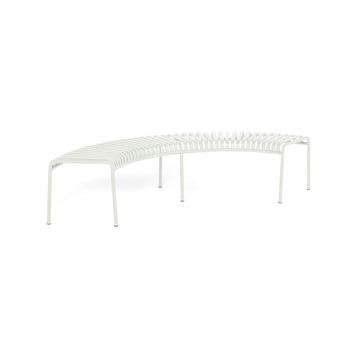 HAY Palissade parkbank Cream white | Scandinavisch Interieur | Wit