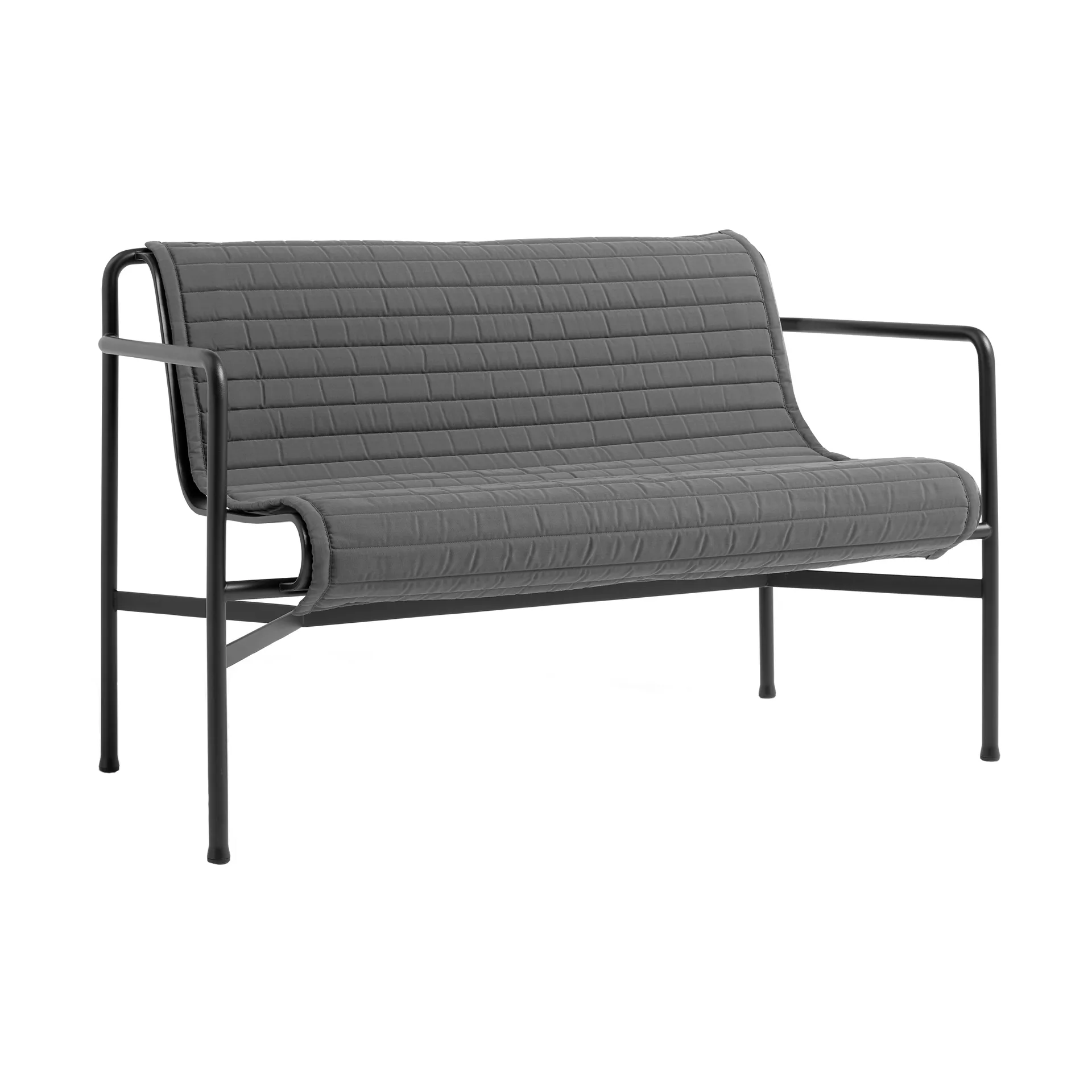 Palissade Quilten kussen, Anthracite, voor Dining bank HAY