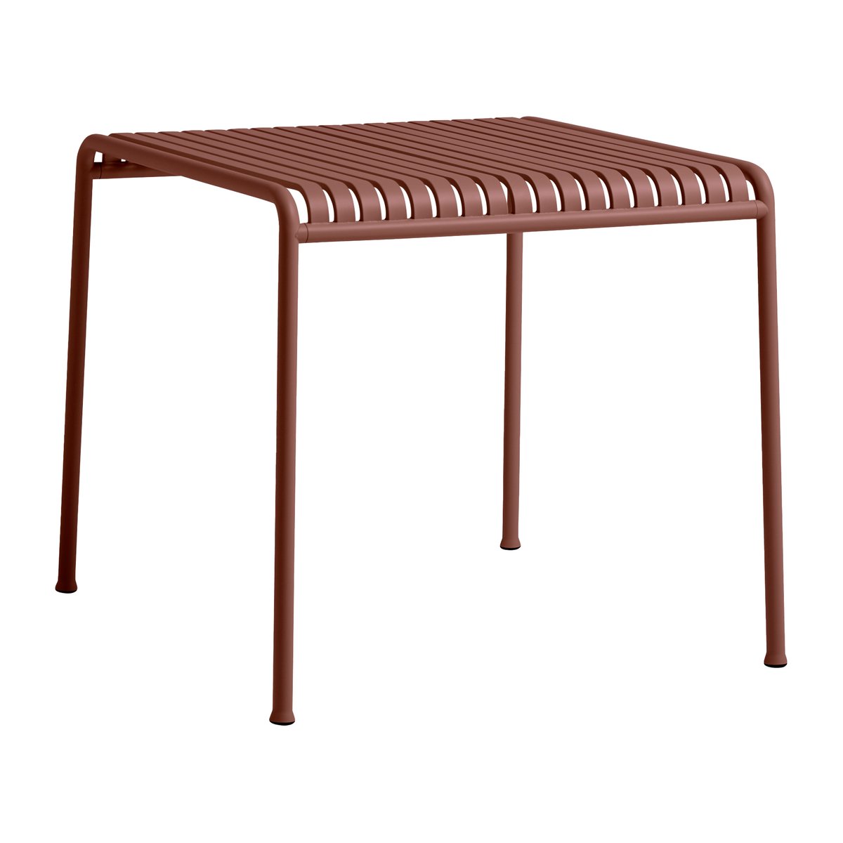 HAY Palissade tafel 82,5x90 cm Iron red