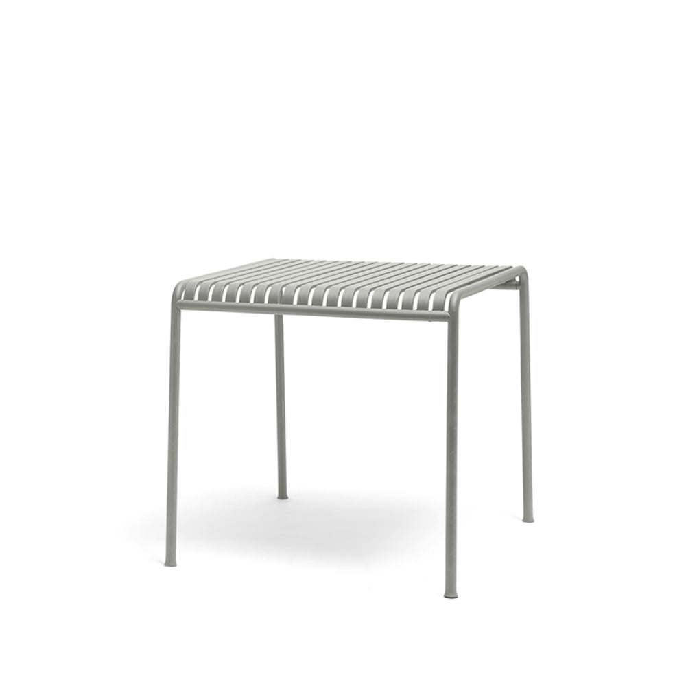 HAY Palissade tafel 82,5x90 cm Sky grey | Scandinavisch Interieur | Tuintafels | Grijs