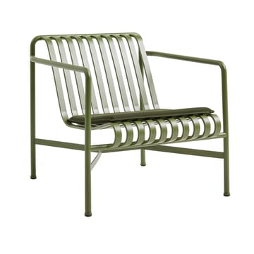 Palissade zitkussen voor loungefauteuil high & low - Olive - HAY