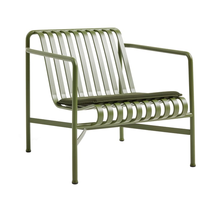 Palissade zitkussen voor loungefauteuil high & low, Olive HAY