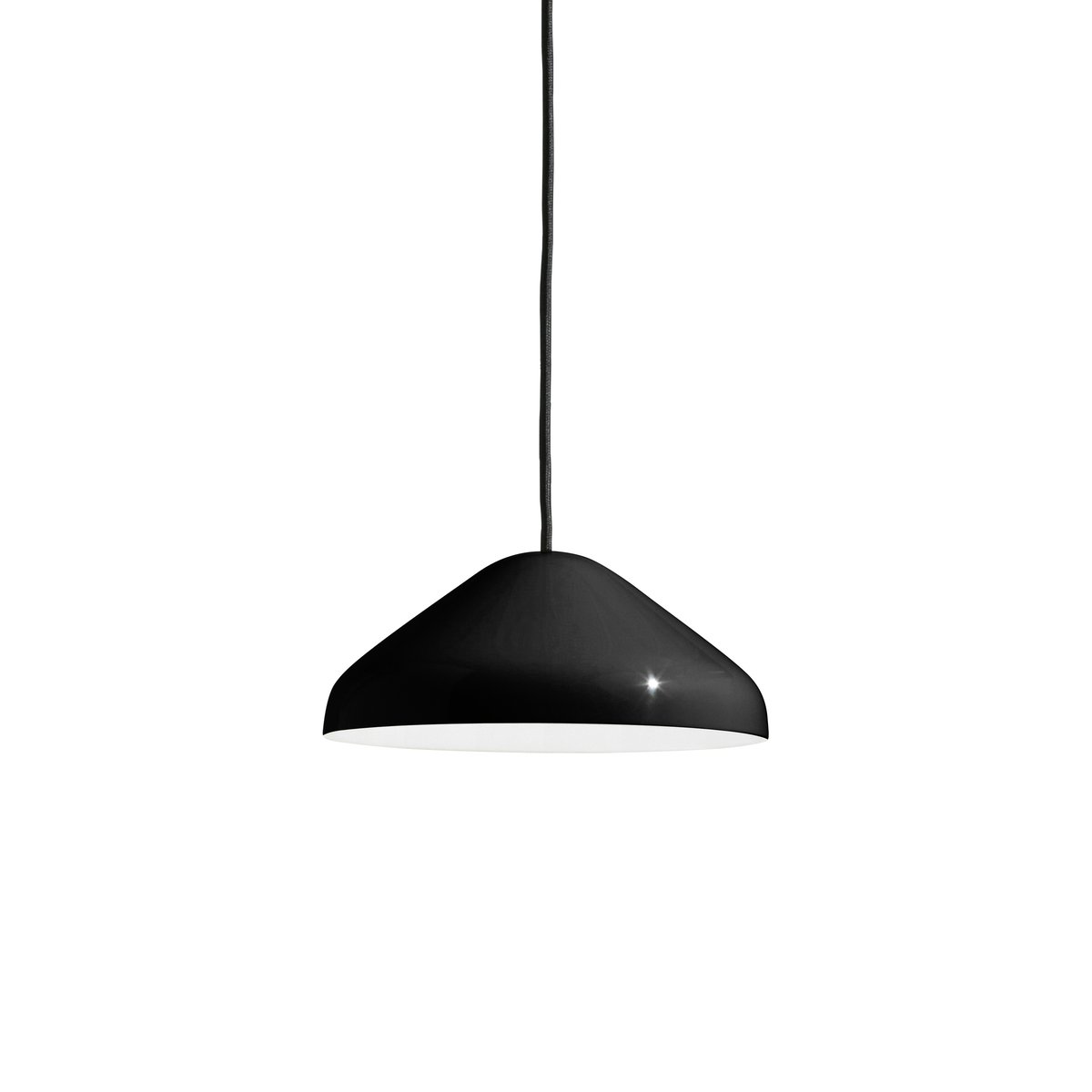 HAY Pao Steel hanglamp Ø23 cm Soft black