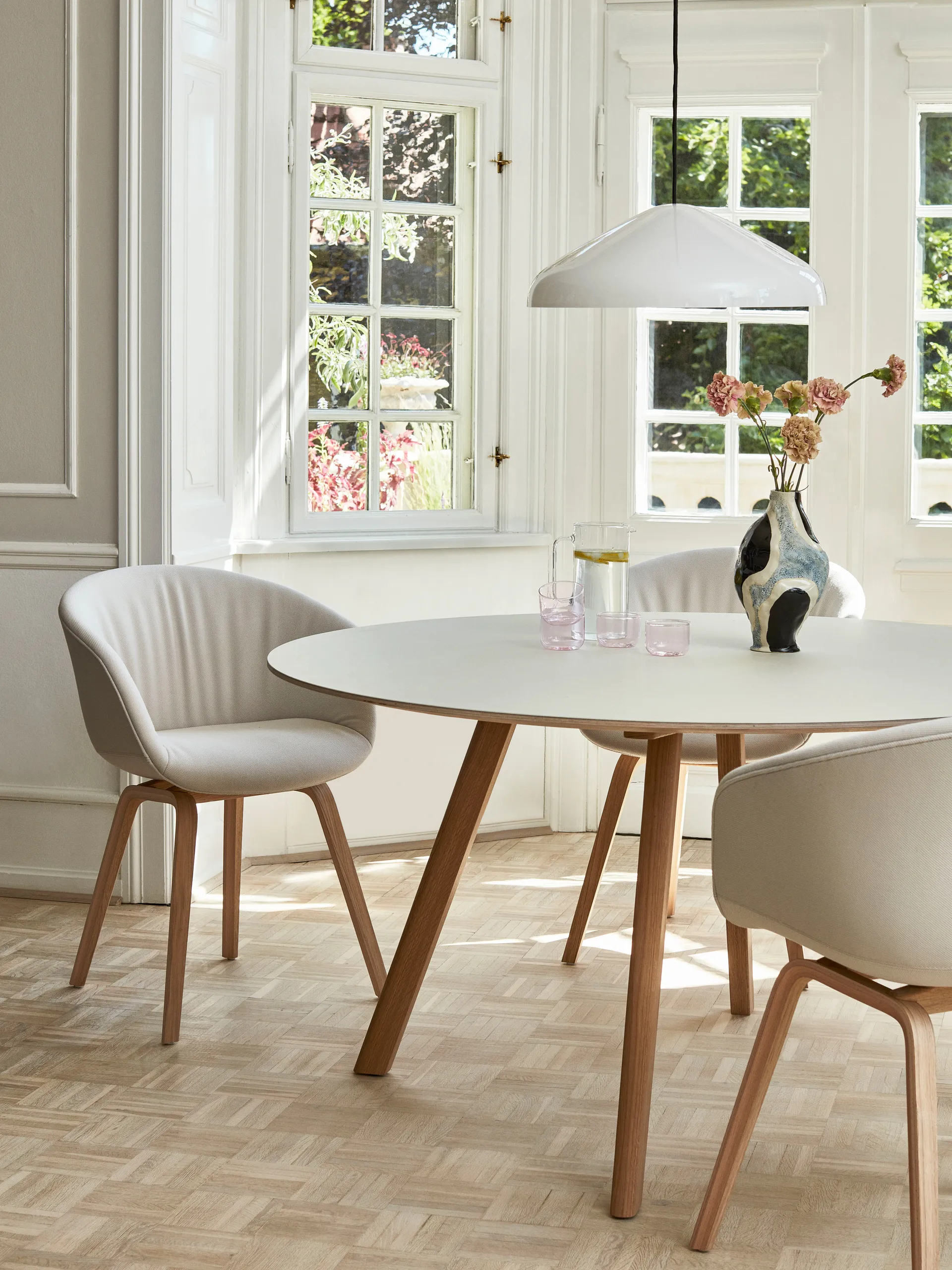 Pao Steel hanglamp Ø47 cm, Cream white HAY