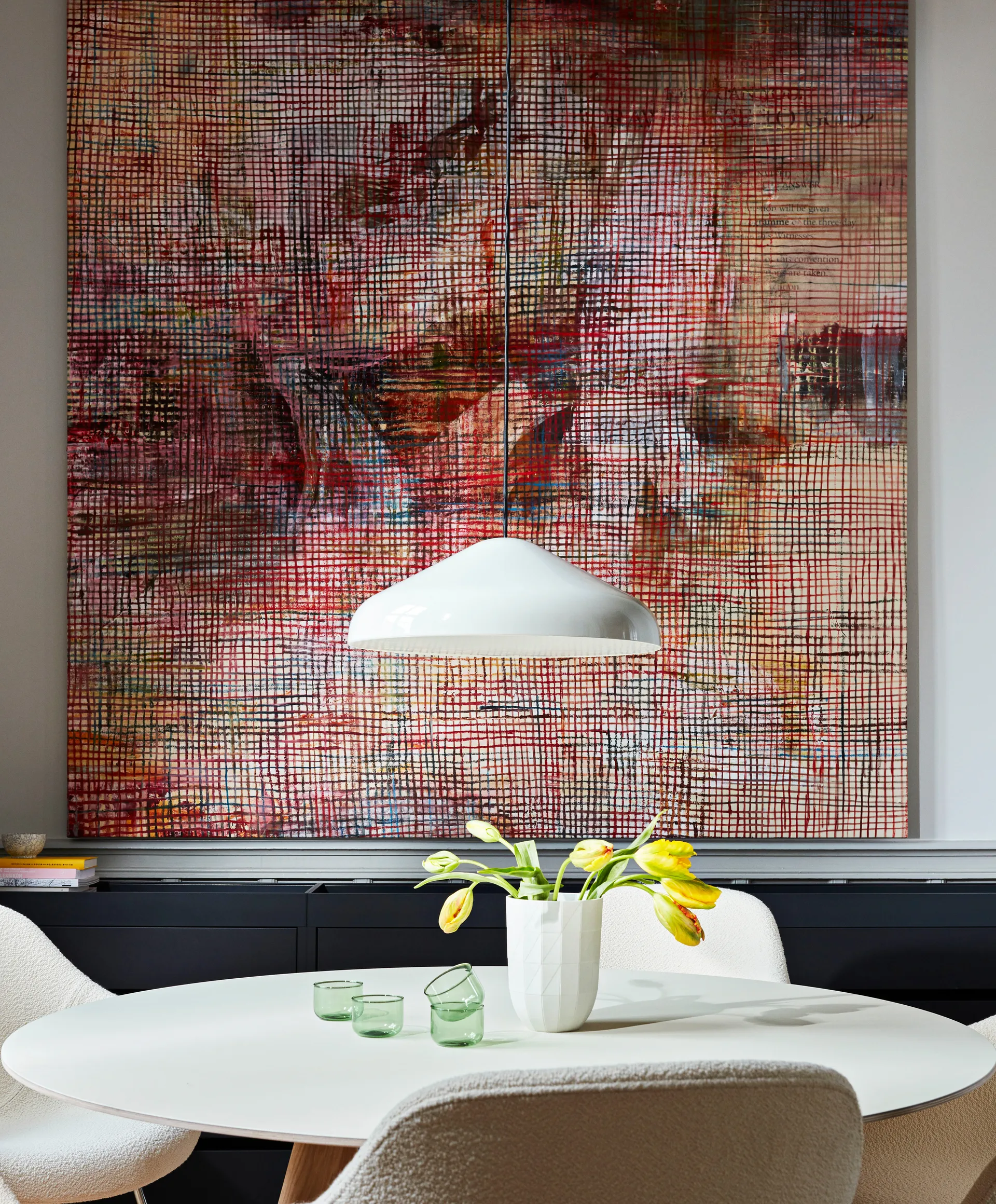 Pao Steel hanglamp Ø47 cm, Cream white HAY