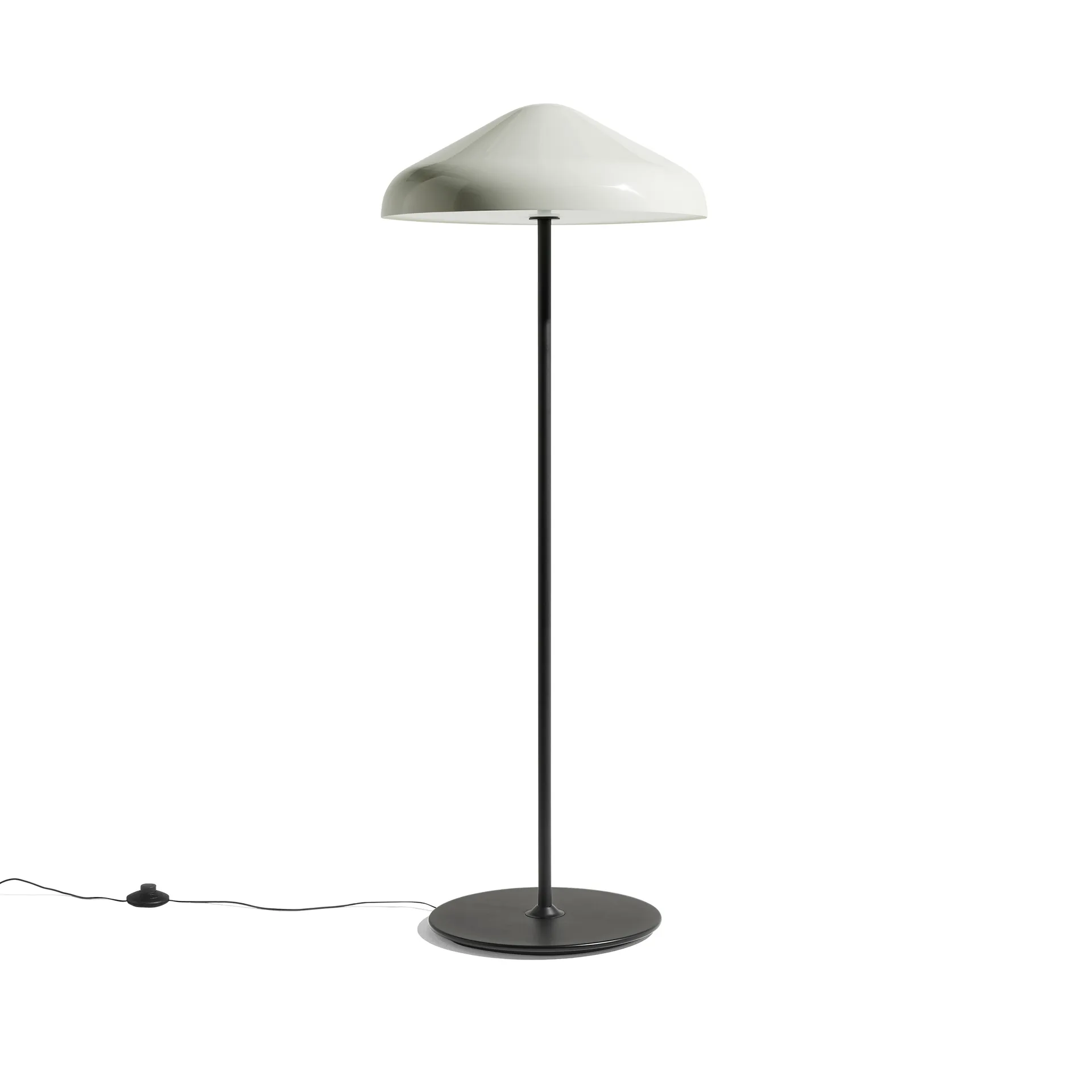 Pao Steel vloerlamp Ø47 cm, Cool grey HAY