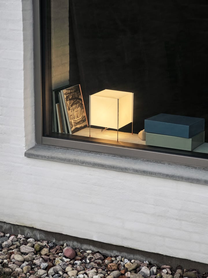 Paper Cube tafellamp, Wit HAY