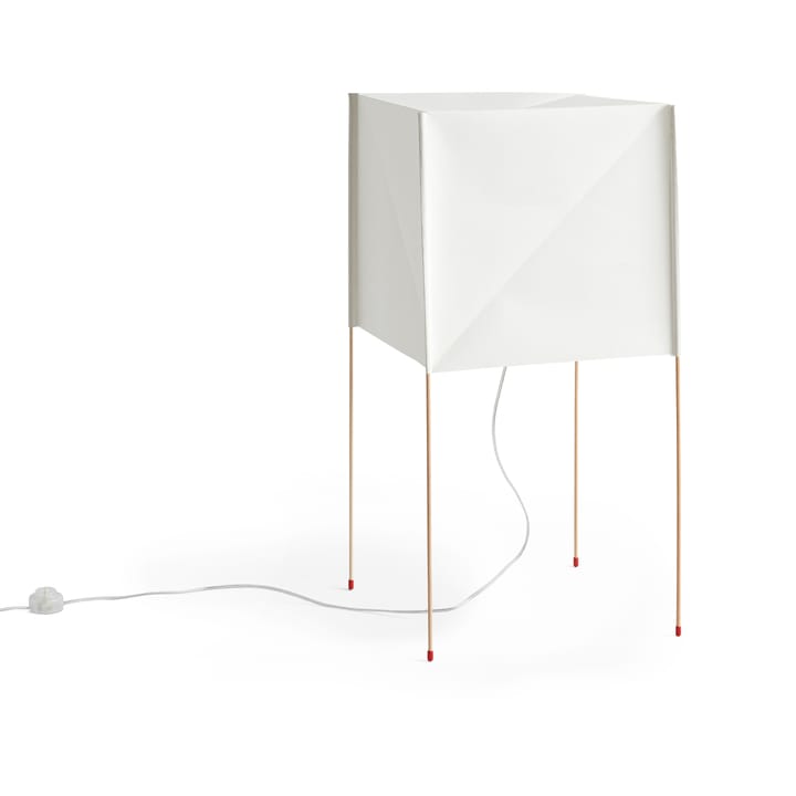 Paper Cube vloerlamp - Wit - HAY