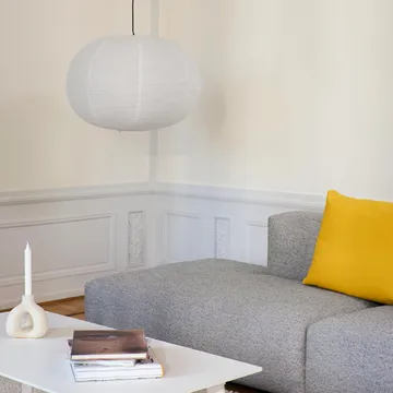 Paper Shade lampenkap ellipse - Wit - HAY