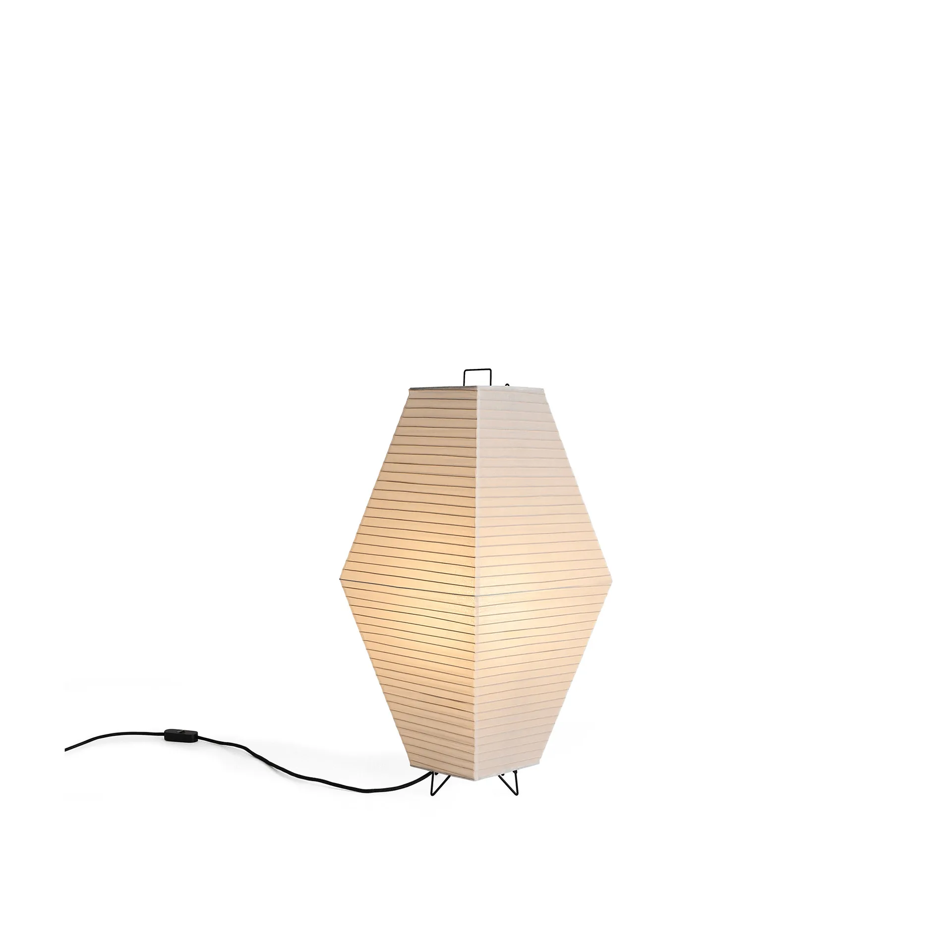 Paper Shade Prism lampenkap voor vloerlamp-tafellamp, Classic white, 30x66 cm HAY