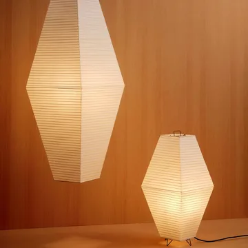 Paper Shade Prism lampenkap voor vloerlamp-tafellamp - Classic white, 30x66 cm - HAY