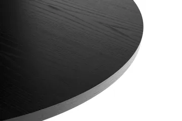 Pastis Table eettafel Ø90 - Black lacquered ash - HAY