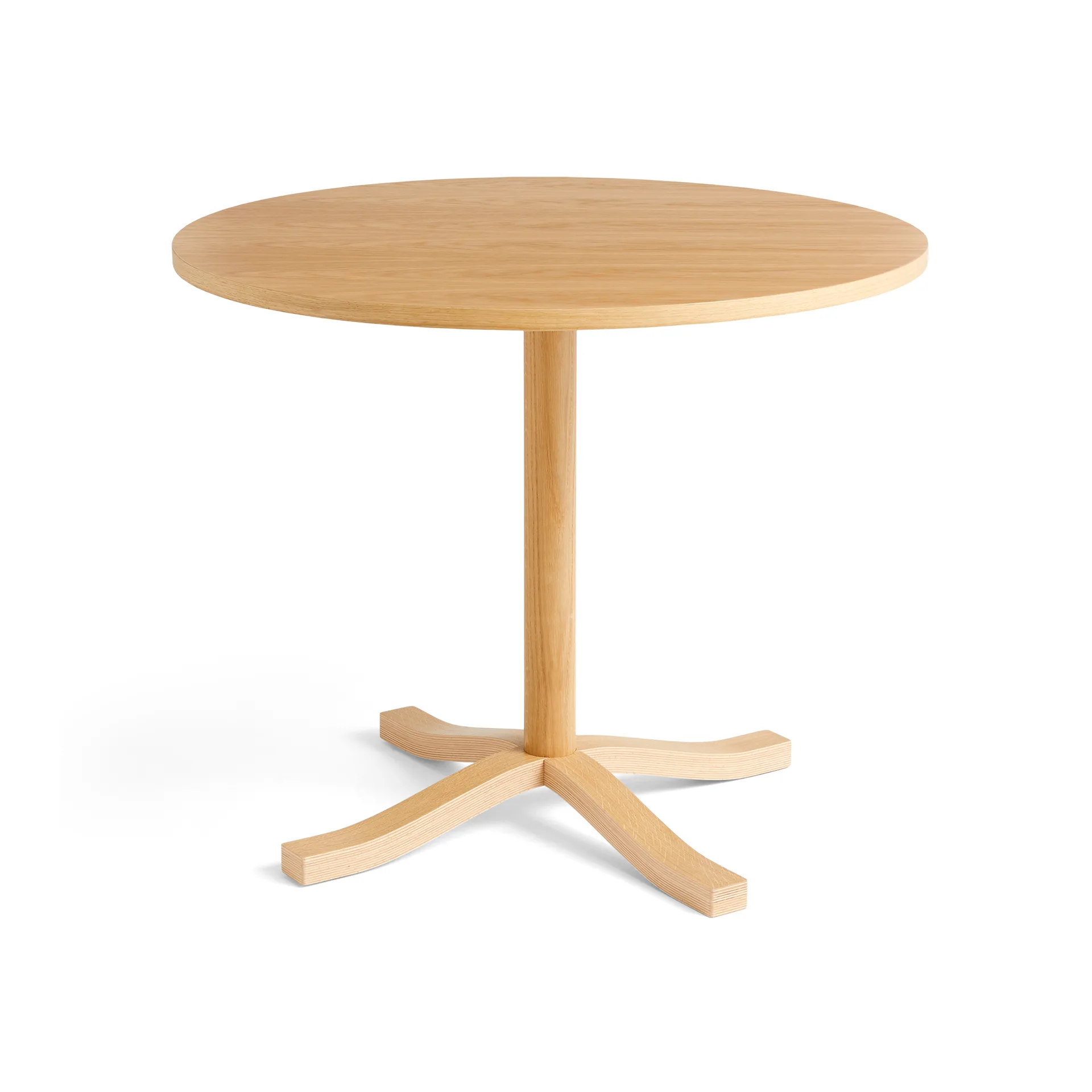 Pastis Table eettafel Ø90, Lacquered oak HAY