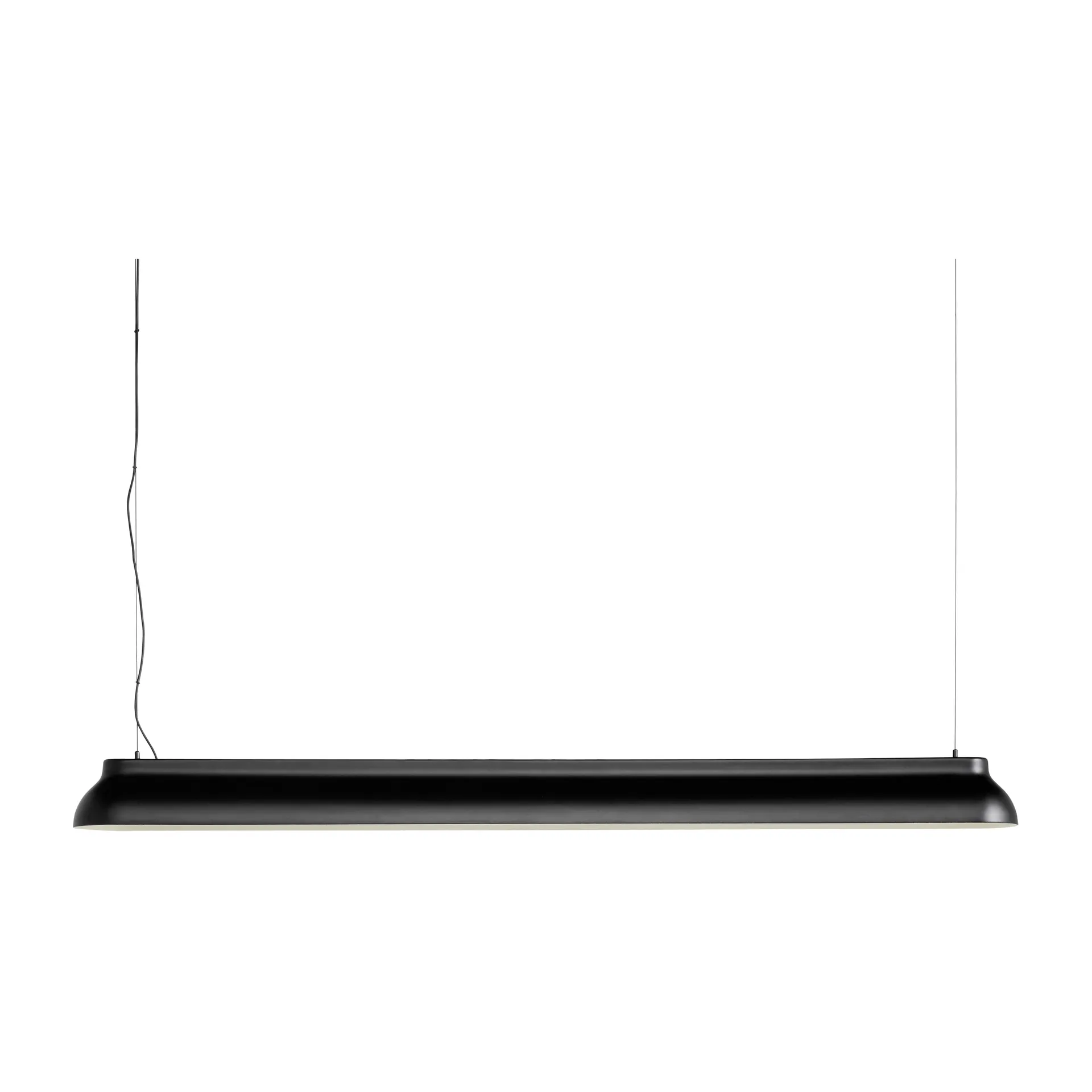 PC Linear hanglamp, Soft black HAY
