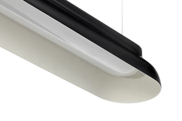 PC Linear hanglamp - Soft black - HAY
