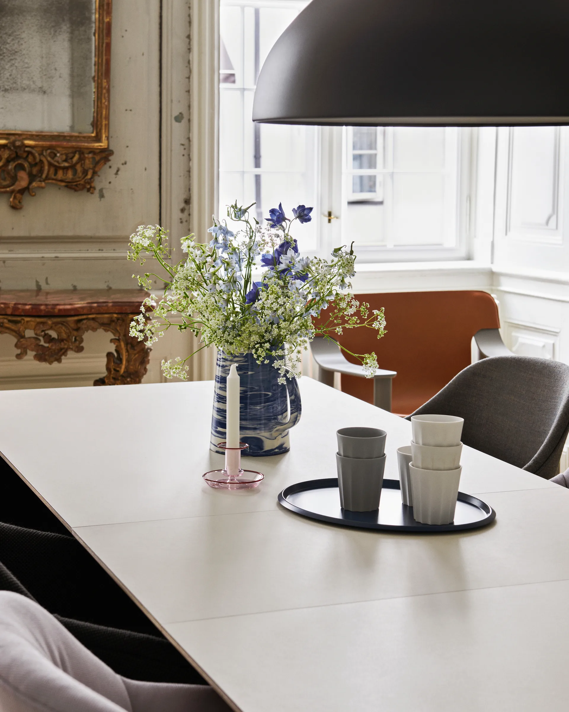 PC pendant hanglamp L Ø60 cm, Soft black HAY