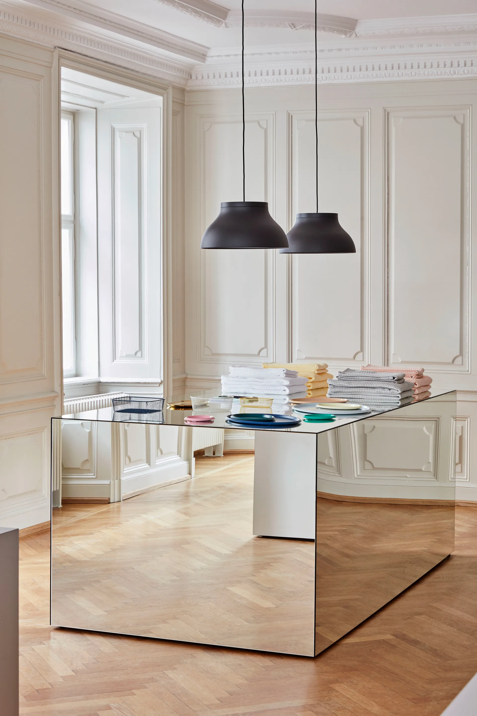 PC pendant hanglamp M Ø40 cm, Soft black HAY