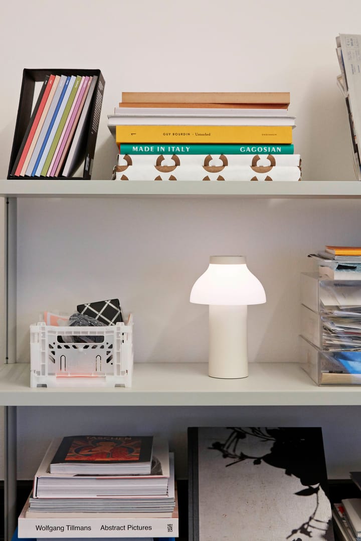 PC Portable tafellamp, Cream white HAY