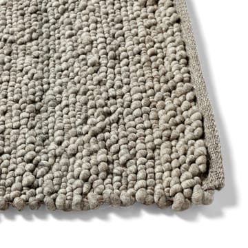 Peas Random wollen vloerkleed 140x200 cm - Medium grey - HAY