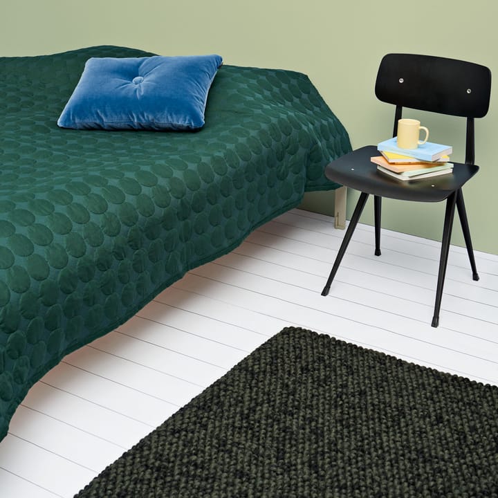 Peas wollen vloerkleed 170x240 cm, Dark green HAY