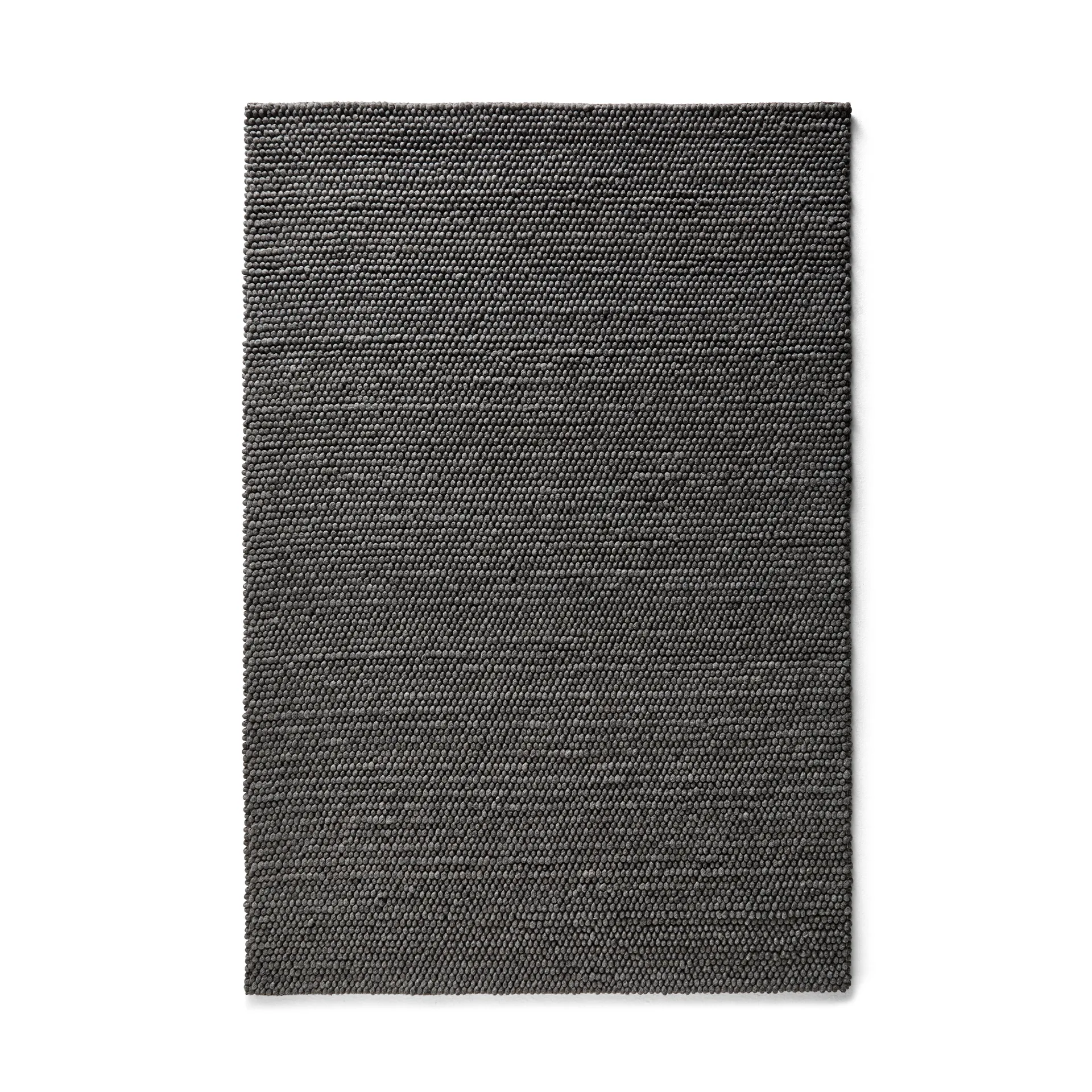 Peas wollen vloerkleed 200x300 cm, Dark grey HAY