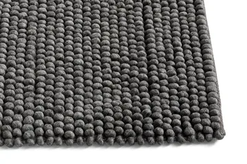 Peas wollen vloerkleed 200x300 cm - Dark grey - HAY