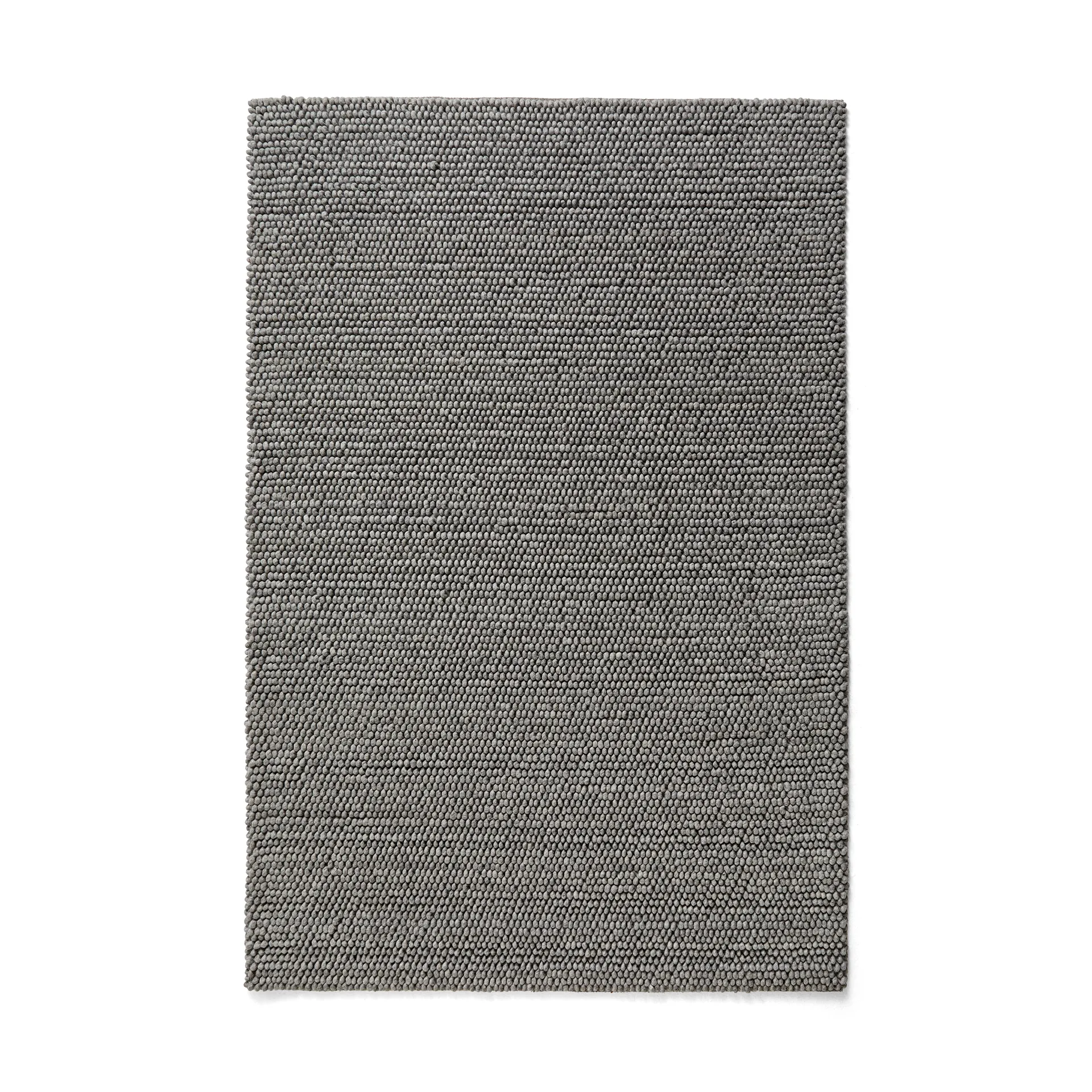 Peas wollen vloerkleed 200x300 cm, Medium grey HAY