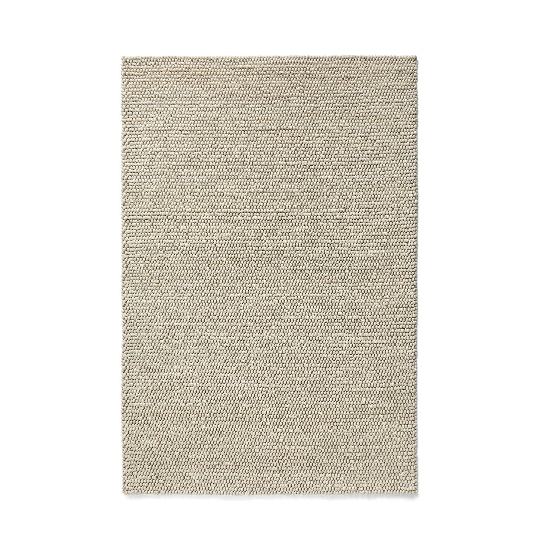 Peas wollen vloerkleed 200x300 cm, Soft grey HAY