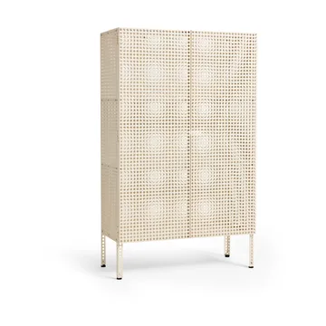 Perforated Cabinet kast large - Eggshell - HAY