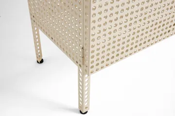Perforated Cabinet kast large - Eggshell - HAY