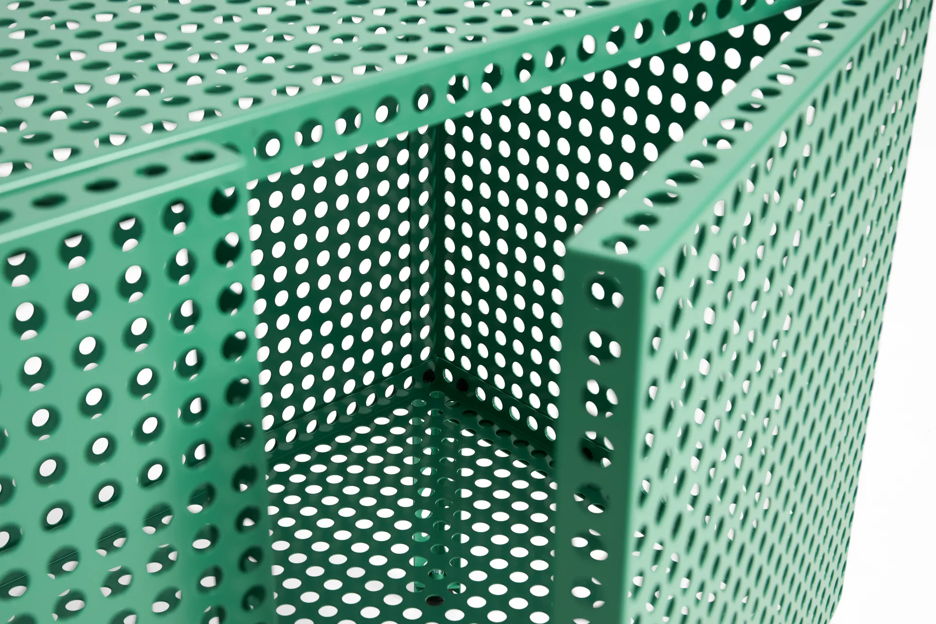 Perforated Cabinet kast small, Soft jade HAY