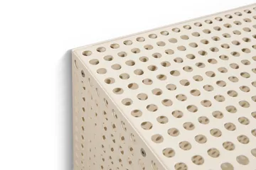Perforated Cabinet wandkast small - Eggshell - HAY