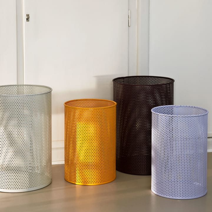Perforated prullenmand - petrol blue, medium - HAY