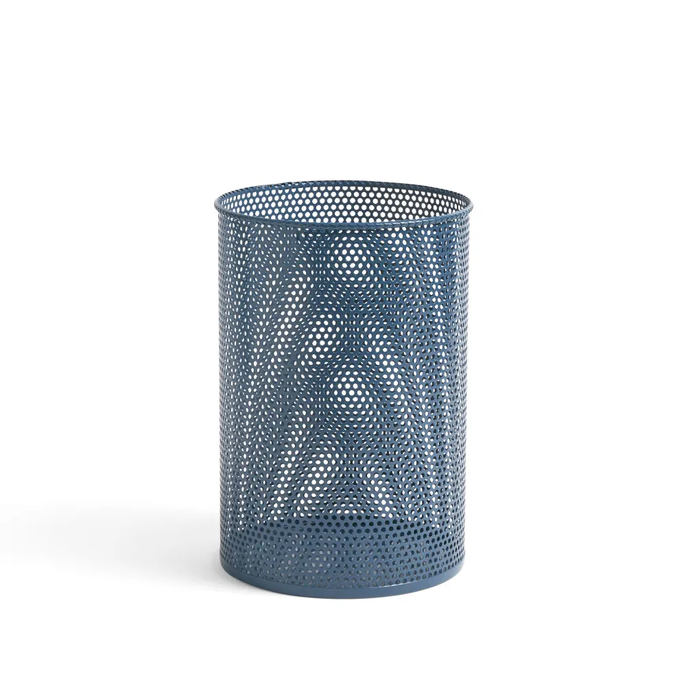 HAY Perforated prullenmand petrol blue, medium