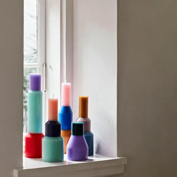 Pillar kaars - lavender, s - HAY