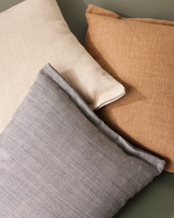 Plica structuur kussen 55x60 cm - Salt pepper - HAY