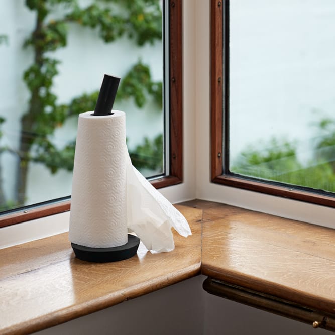 Porter keukenrolhouder, Black HAY