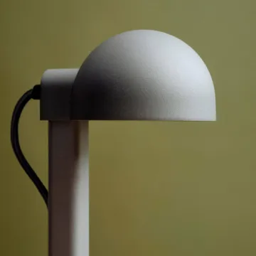 Posto tafellamp - Silver grey - HAY