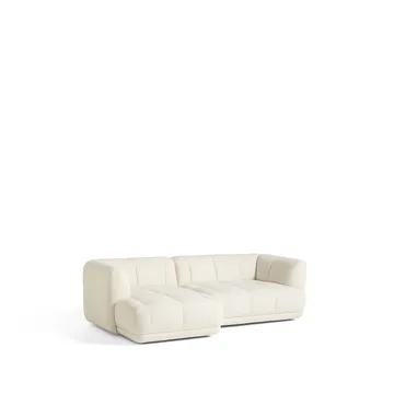 Quilton combinatie 19 modulaire bank divan links - Flamiber A5 cream - HAY