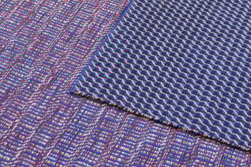 Radio vloerkleed - Rood-blauw 140x200 cm - HAY