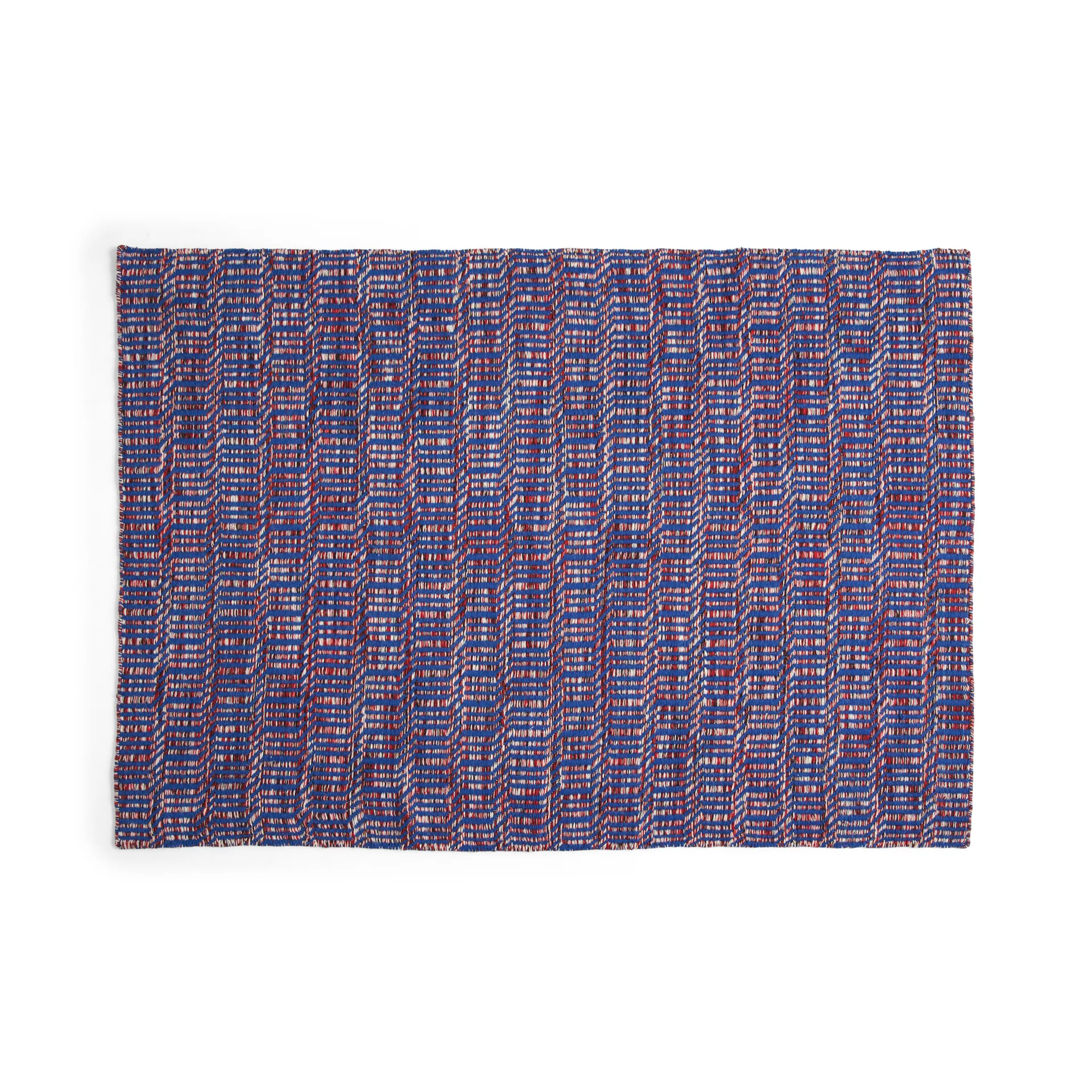 Radio vloerkleed, Rood-blauw 170x240 cm HAY