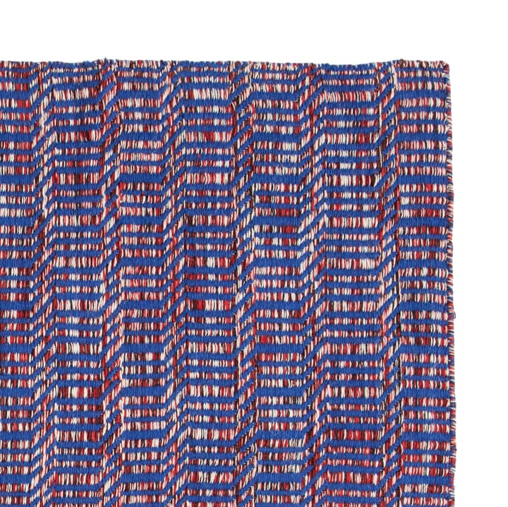 Radio vloerkleed - Rood-blauw 60x200 cm - HAY