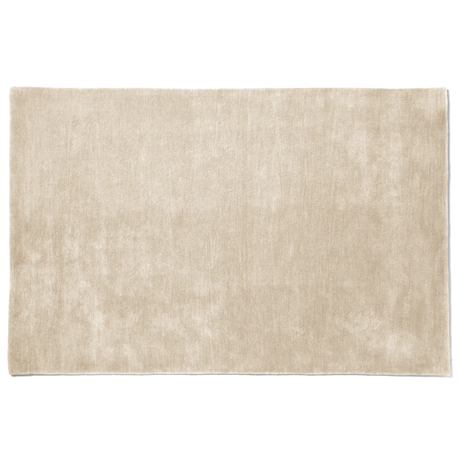 Raw wollen vloerkleed No 2 170x240 cm, Zand HAY