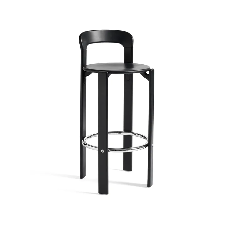 Rey barkruk 75 cm - Deep black - HAY