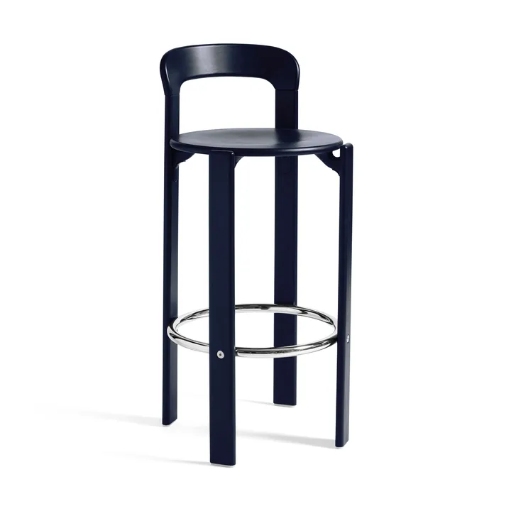 Rey barkruk 75 cm - Deep blue - HAY