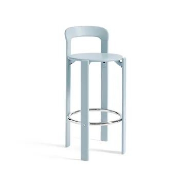 Rey barkruk 75 cm - Slate blue - HAY