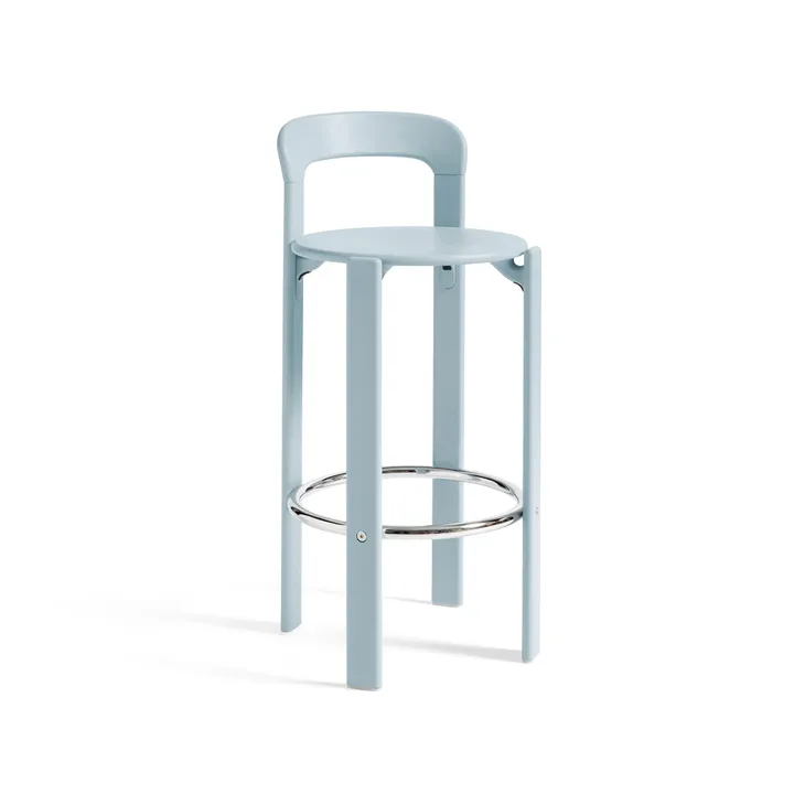 Rey barkruk 75 cm - Slate blue - HAY