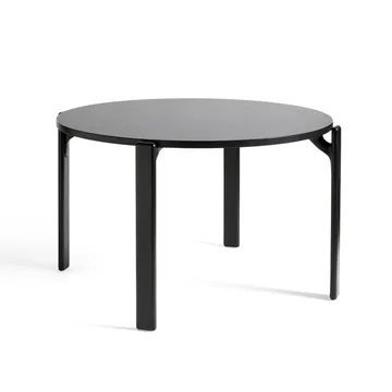 Rey eettafel Ø128 cm - Deep black - HAY
