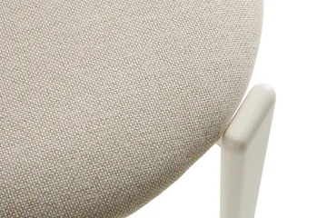 Rey gestoffeerde stoel - Mode 011 – cream white - HAY